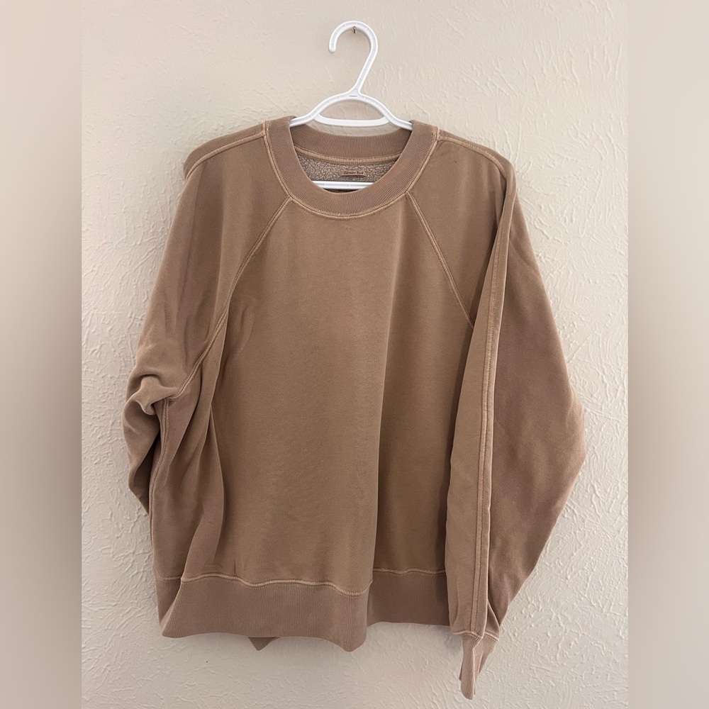 Abercrombie & Fitch Crewneck Sweatshirt in Brown